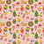 Festive Christmas Gingerbread Cookies on Pink Image
