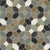 Simple Geometric moroccan tile style shapes multicolored Image