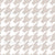 Houndstooth with Rock Hand in Beige Cream Off-White Image