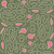 Puzzle Maze Petal Pink on Bamboo Image