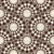 Chocolate Drops Night Swim and Molasses Dot Mandala Fans Image