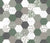 hexagon wholecloth: blue olive, sage, charcoal Image