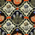 Cottage Halloween orange black (scary flowers) Image