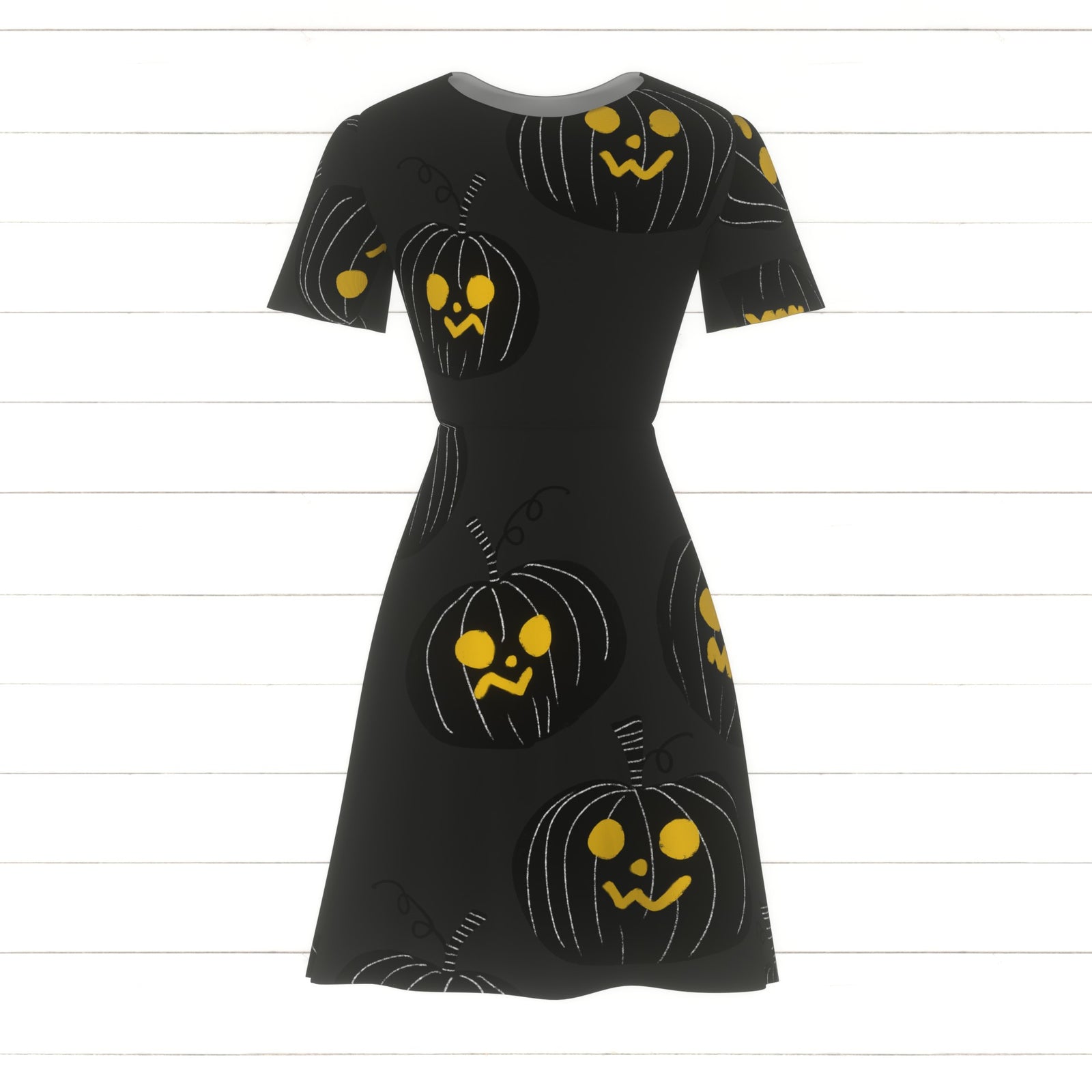 Halloween Jack-O-Lantern Black