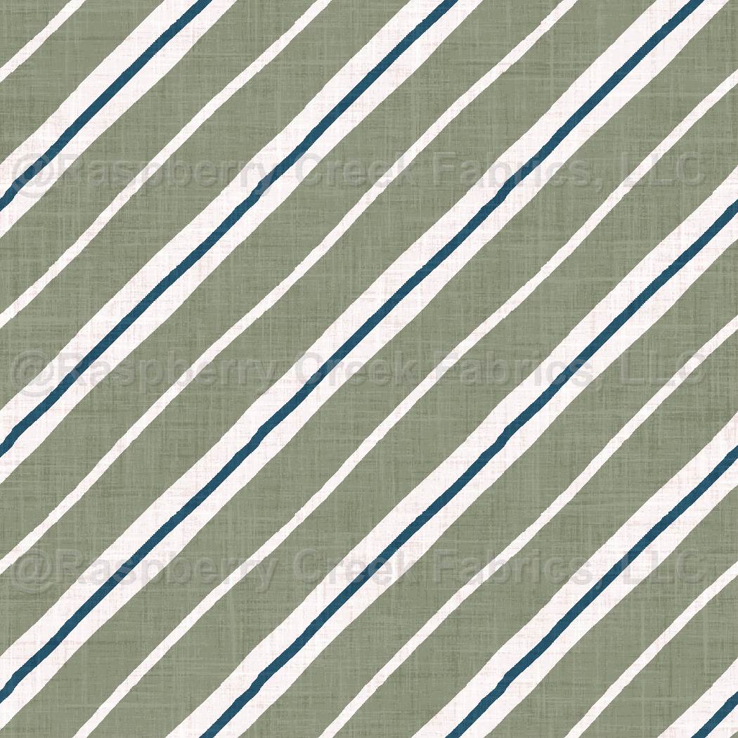 Holy Night Candy Cane Stripe Green