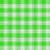 Gingham Tablecloth Green and White Image