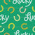 Lucky and Horseshoe good luck vibes in Green Image