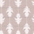 Ikat Oak Leaves White Batik Lilac Stripes Botanical Japandi Wallpaper, Ikat Oak Leaves by Dawn K Designs Image
