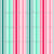 Retro Pink and Aqua Thick Stripe on white Image