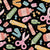 Colorful Pastels and Dark Black Arts Crafts Teachers Back to School Image