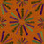 Animal Prints Circle Flowers Halloween orange green and purple Image