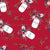 USA Mason Jar Bouquet Toss on Red Image