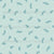 Frolicking Fox (Turquoise on Aqua) (LARGE 12-48