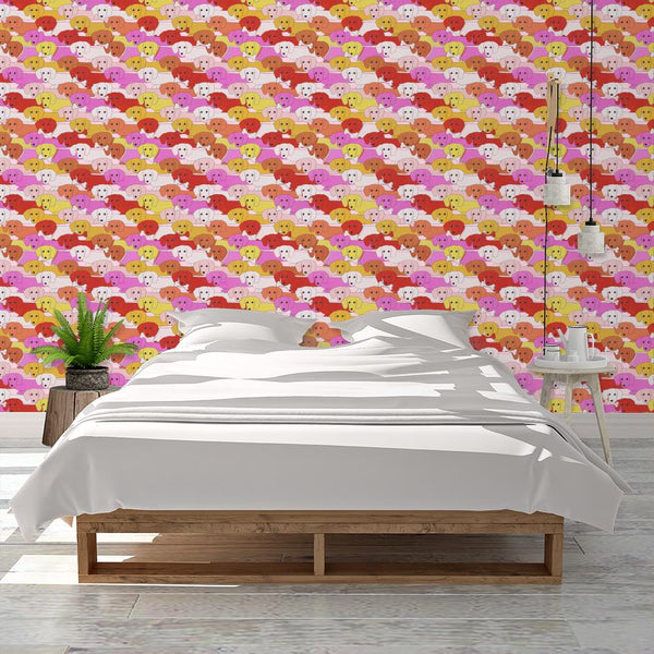 Gallery Detail: Long Dogs Pattern In Pink