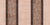 Modern Coastal Starfish Stripes Toasty Cream Dark Brown and Light Brown Image