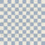 Cadet Blue and Alabaster Off White Checkerboard Image