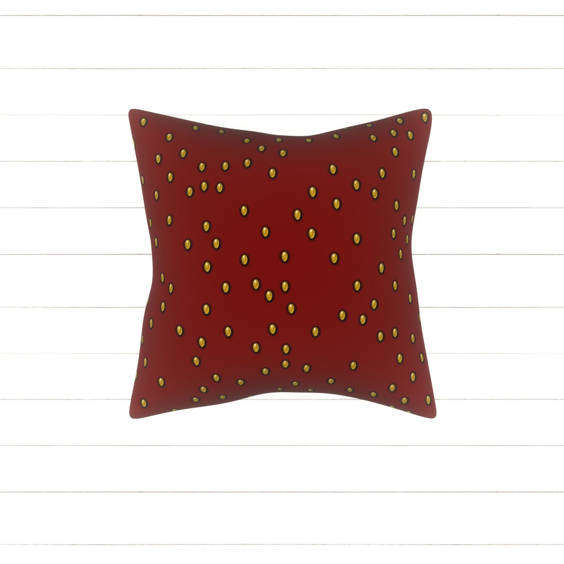 strawberry seed fabric Strawberry Seeds on Red Fabric, Raspberry Creek Fabrics