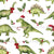T-Rex Santa Christmas Dinosaurs Image