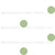 Polka Dots White and Light Green Image