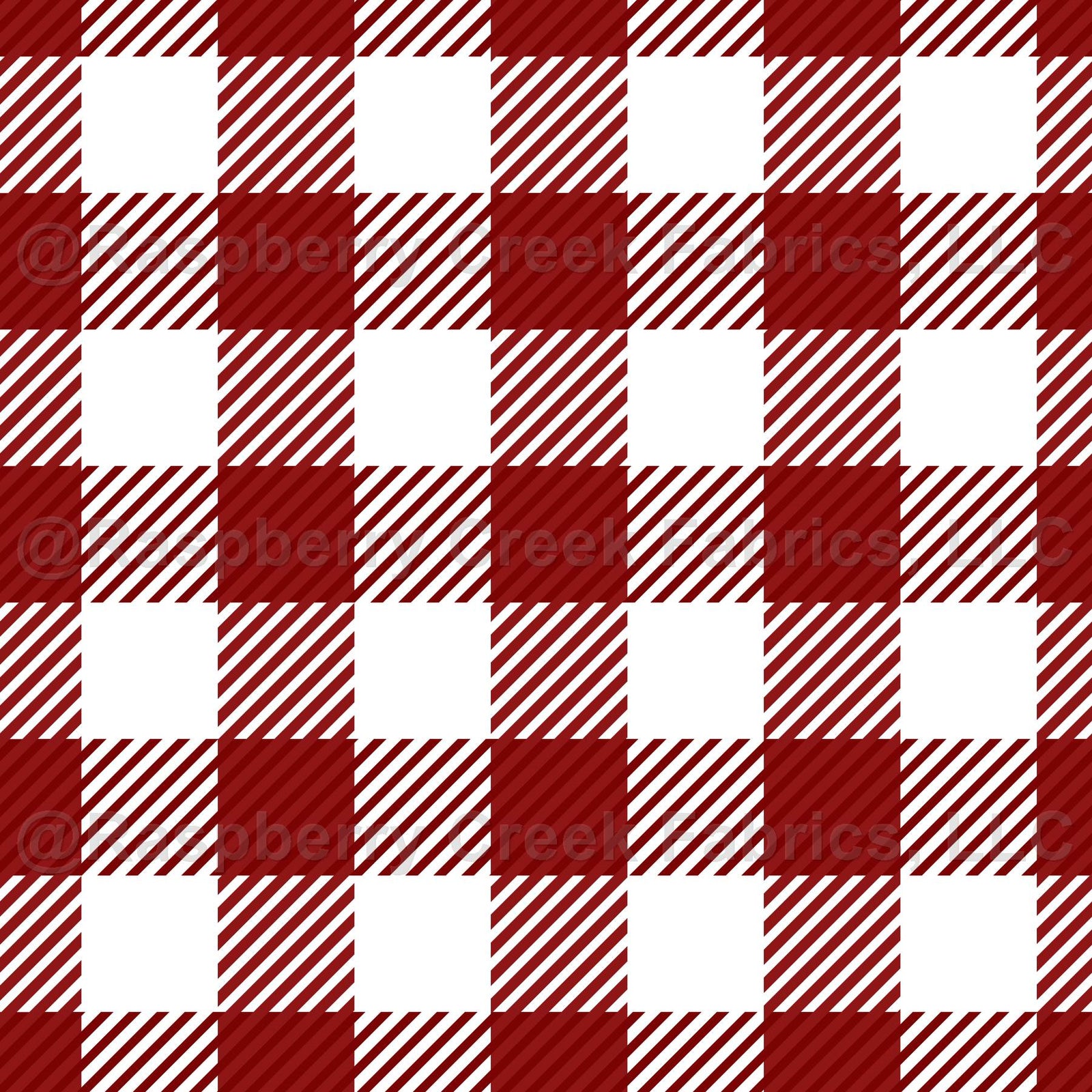 Red gingham twill, check, country gingham, Red, White, gingham, small gingham, farmhouse, vintage gingham, small checks, plaids, mini geometric, tiny gingham check, Tops, aprons, home décor, bedding