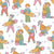 Pastels Colorful Pencils and Cute Kids Classroom Stationery on White Image
