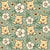 Pooh Floral on Sage Green Image