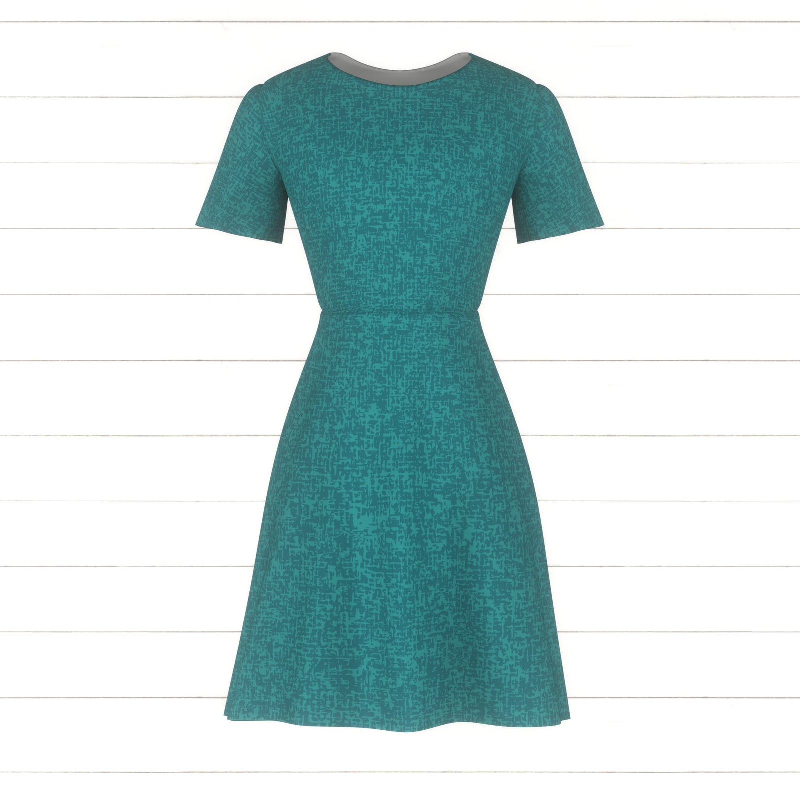 textured tropical blue solid