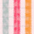 Watercolor Stitch Stripe | Vertical Summer Candy Awning Stripes in Pastel Teal, Red, Marigold Orange | Treat Truck Summer Collection by Brayberry Design [Large Scale] Image