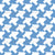 Houndstooth pattern, Blue and White Image