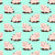 Cute Piglet, Piggies on Turquoise Image