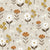 Wildflowers Brown, Wildflowers, meadow, cute dresses, Gender neutral clothing, Brown, cream, beige, Yellow, Orange, Sweet, Hand drawn, floral Image