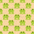 Cute Cartoon Frogs on Sunset Corvette Brown Image