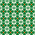 Geometric floral, Mercy in spring green. Image