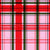 Christmas tartan in barbie pink and red Image