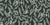 Wavy Sage Green Leaves with Tiny White Blossoms on Charcoal Image