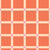 Modern Plaid Grid - Pink Orange & cream Bold Geometric Checker-Halloween Image