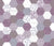 hexagon wholecloth: lavender, hyacinth, twilight Image