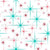 Mid-Century Modern Christmas / Holiday 2024 Sparkles - White BG Image