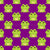 Cute Cartoon Frogs on Purple Image