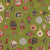 Vintage Christmas Ornaments Olive Green Image