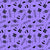 Assorted Candies Line Art Illustrations on Purple Image
