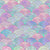 Mermaid fish scale wave japanese pattern Image