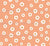 Ditzy Fall Daisies - Pastel Peach Image