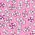 Candy Swirls Joyful Christmas Doodles in Pink Image