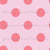Coral polka dots on pink - hop into spring Image