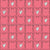 Triple hearts outlined windowpane checkerboard filled with single heart in hand-drawn lineart – love leverage collection – white pink-orange black – Fun modern twist on the classic checkerboard in a valentines color palette. Spread some love. Image