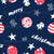 Merry Christmas Pattern Image