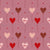 Valentine's Day Heart Balloons on Mauve Image