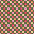Chinese New Year Cherry Blossom Flowers on Olive Green Image