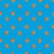 Simple Starfish on Cerulean Blue-large scale Image